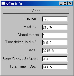 Исходник программы, показывающей пример выдачи информации о V2M (формат от farbrausch) файлах