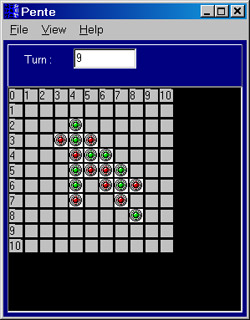 Исходник игры Игра Pente (крестики-нолики), игра очень похожа на крестики-нолики