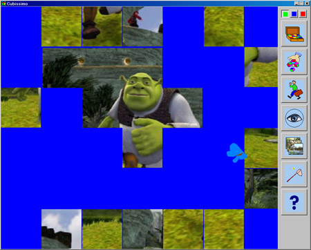 Исходник программы, показывающей пример создания головоломки из различных изображений
