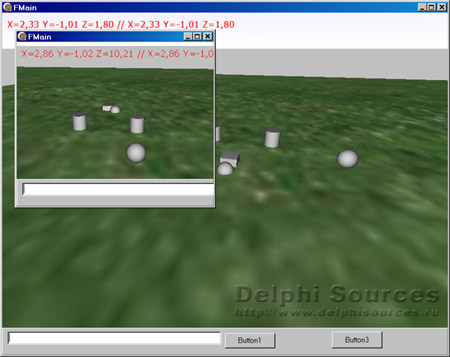 Исходник программы, показывающей пример создания онлайн-игры относящейся к жанру MMOG на Delphi+GLScene