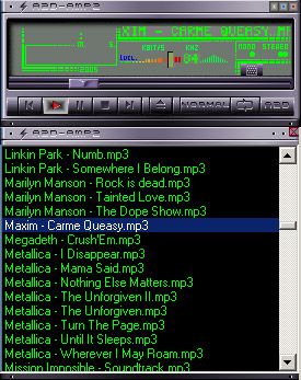 Исходник программы, показывающей пример создания аудиоплеера