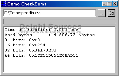 Исходник программы, показывающей пример создания для файлов простой контрольной суммы 8,16,32,64 бит данных