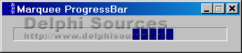 Исходник программы, показывающей пример создания компонента основанного на TProgressBar