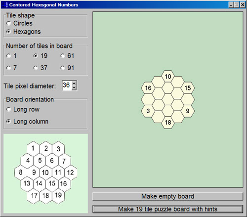 Delphi - Рисование шестиугольных узоров для использования в качестве досок для игр или головоломок