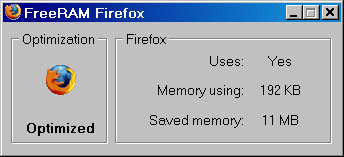 Исходник программы, предназначенной для экономии оперативной памяти при работе в Mozilla Firefox