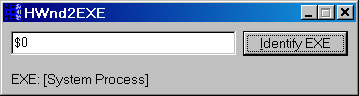 Исходник программы, предназначенной для конвертации хендла окна в имя EXE файла