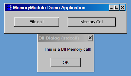 Загрузка dll-файлов в программу из памяти
