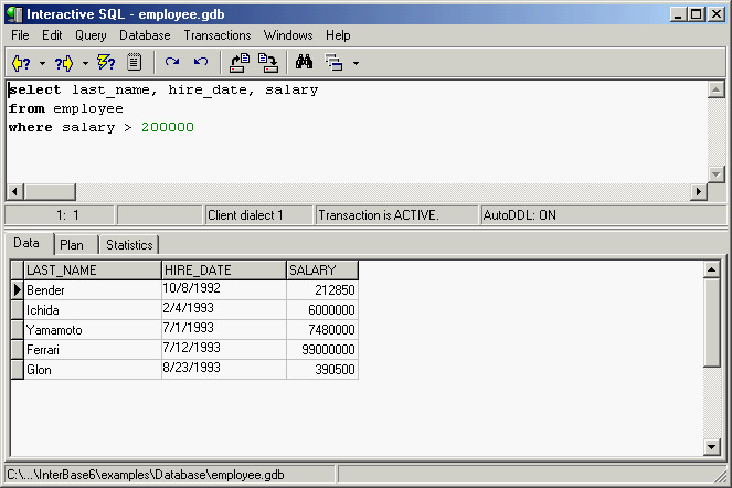1. Интерактивный sql. Что значит в sql. Язык структурированных запросов sql. Интерактивный sql.